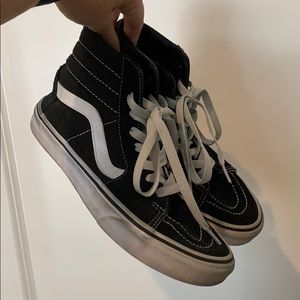 Black High Top Old Skool Vans